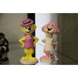 John Beswick character figures, Top Cat and Choo C