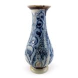 Robert Wallace Martin for Martin Brothers, a stoneware vase, 1879, baluster form, sgraffito