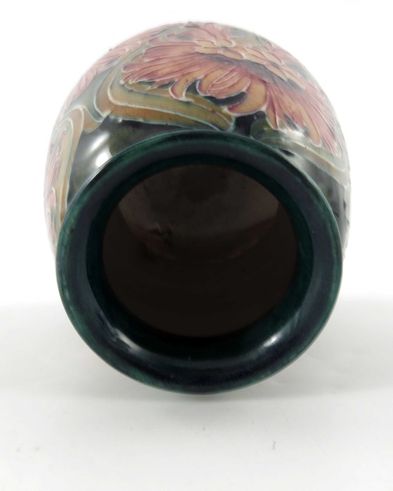 William Moorcroft for James MacIntyre, a small Cornflower vase, circa 1911, conical shouldered and - Image 6 of 7