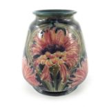 William Moorcroft for James MacIntyre, a small Cornflower vase, circa 1911, conical shouldered and