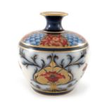 William Moorcroft for James MacIntyre, an Aurelian Poppy vase, circa 1897, shouldered ovoid form,