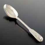 A Victorian Provincial silver table spoon, Thomas Wheatley, Newcastle 1850