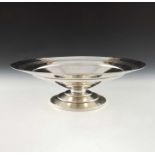 Keith Murray for Mappin and Webb, an Art Deco silver plated bowl