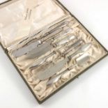 Continental silver hors d'oeuvres utensils