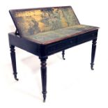 A William IV mahogany metamorphic architects table,