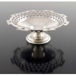 Keith Murray for Mappin and Webb, an Art Deco silver plated bowl or bon bon dish