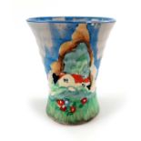 Clarice Cliff for Wilkinson, a Newlyn vase