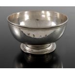 A George I silver bowl, William Fleming, London 1715