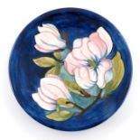 Walter Moorcroft, a Magnolia plate