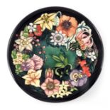Rachel Bishop for Moorcroft, a Carousel charger, circa 1997