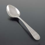 A George II silver table spoon, Edward Bennett, London 1756