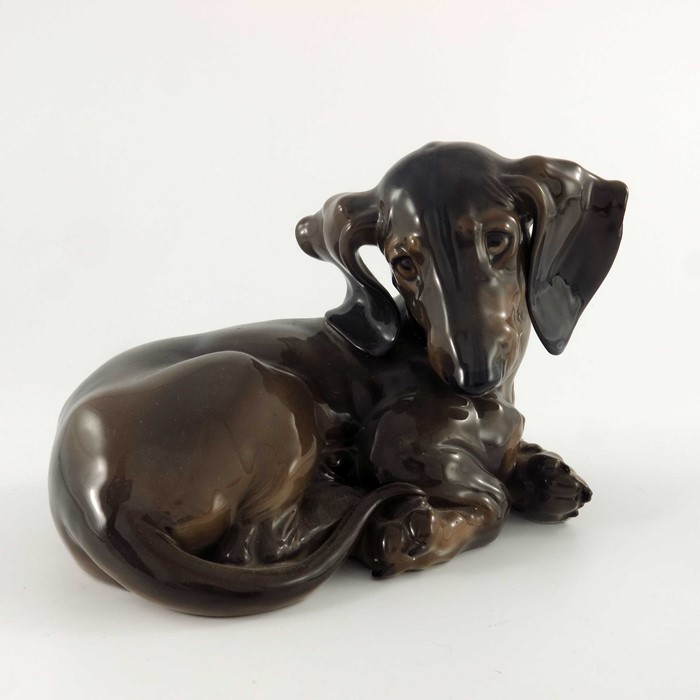 Theodor Karner for Rosenthal, a figure of a dachshund