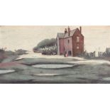 Laurence Stephen Lowry RA (1887-1976), Lonely House