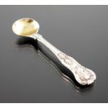 A Victorian Scottish Provincial silver salt spoon, George Jamieson, Aberdeen 1857