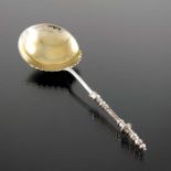 A Victorian Revivalist silver and gilt spoon, John Aldwinckle and Thomas Slater, London 1894