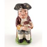 A Staffordshire Toby jug, circa 1820