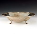 An Art Deco silver bowl, William Hair Haseler, Birmingham 1936