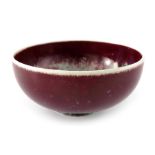 A Ruskin Pottery High Fired small bowl