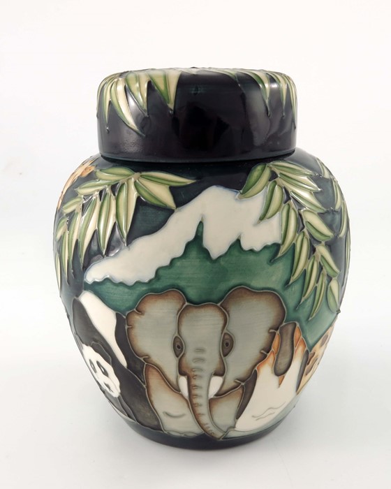 Rachel Bishop for Moorcroft, a Noah's Ark ginger jar - Image 3 of 4