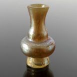 Loetz for Liberty and Co., a miniature Candia Papillon glass scent bottle