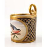 A Sevres style miniature coffee can