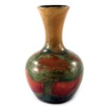 William Moorcroft, a small Eventide vase