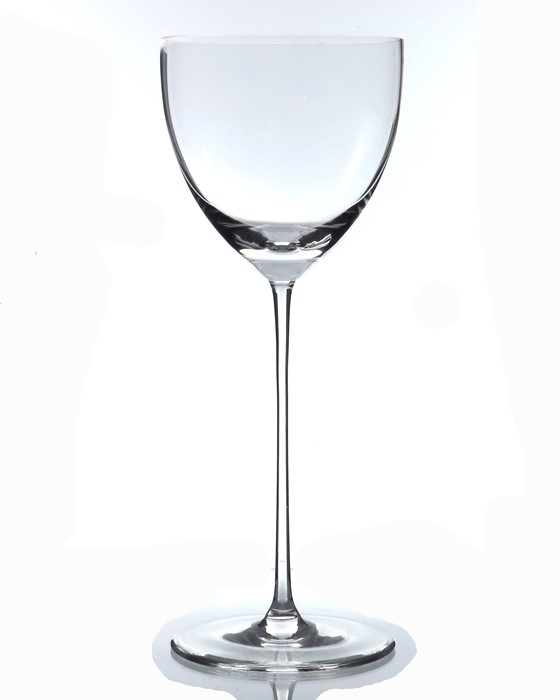 Josef Hoffmann for J J Lobmeyr, a pair of Secessionist wine glasses, designed circa 1917 - Image 2 of 2