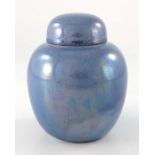 A Ruskin Pottery Lustre ginger jar and cover, 1921