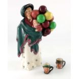 Leslie Harradine for Royal Doulton, The Balloon Seller figure