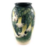 Anji Davenport for Moorcroft, an Angel's Trumpet vase