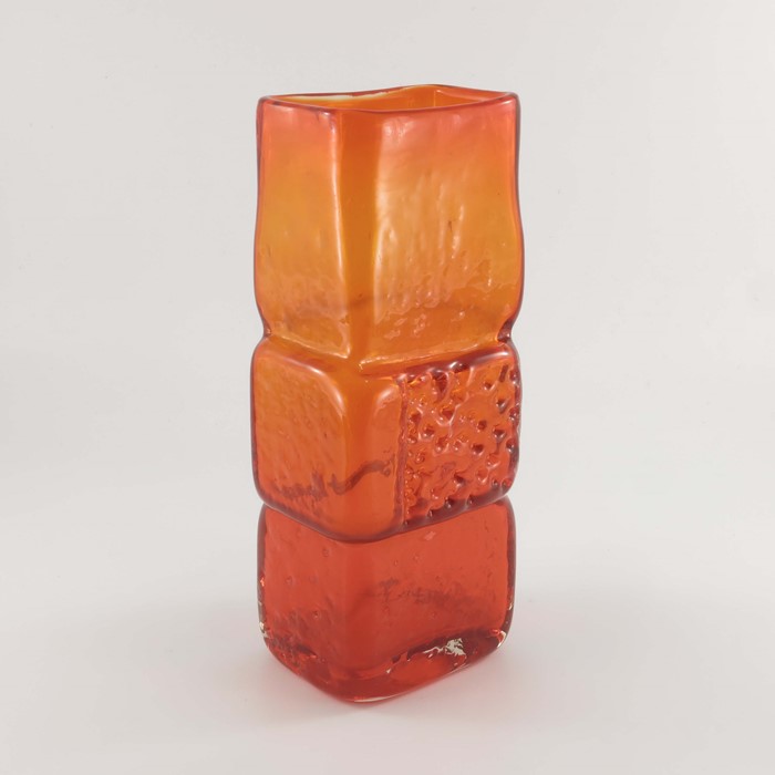 Geoffrey Baxter for Whitefriars, Drunken Bricklayer vase - Image 2 of 3
