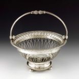 A George III Provincial silver basket, John Winter and Co., Sheffield 1798