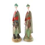 Two Schafer and Vater novelty bisque figures, London Scottish