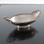 A George V silver dish, Walker and Hall, Sheffield 1935