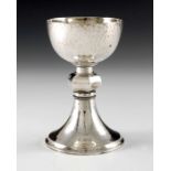 An Arts and Crafts silver chalice, J Wippell and Co., London 1936
