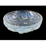 Marius Ernest Sabino, an Angel Fish glass bowl