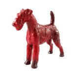 Leslie Harradine for Royal Doulton, a Airedale Terrier figure