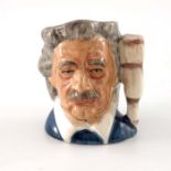 A Royal Doulton tiny prototype character jug