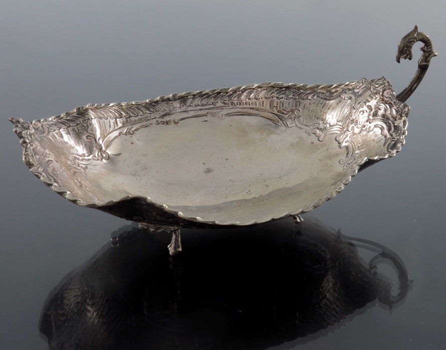 A Continental silver dish - Image 3 of 4