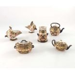 Royal Crown Derby Imari novelty miniatures