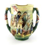 Charles Noke and Harry Fenton for Royal Doulton, A limited edition Captain Cook Loving cu