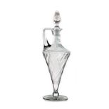 Richardsons, Stourbridge, a cut and etched glass claret jug, circa 1910