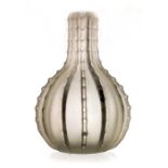 Rene Lalique, a Dentele glass vase