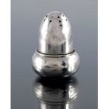 A George V novelty silver pepper pot