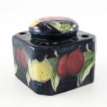 William Moorcroft, a wisteria pattern inkwell