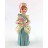 A Royal Worcester candle snuffer, Town Girl