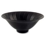 Norman Wilson for Wedgwood, a black basalt bowl