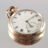 An early 20th century 9ct gold pocket watch