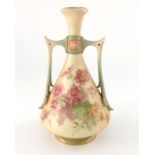 A Royal Worcester blush ivory vase