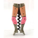 A German novelty ladies legs corkscrew